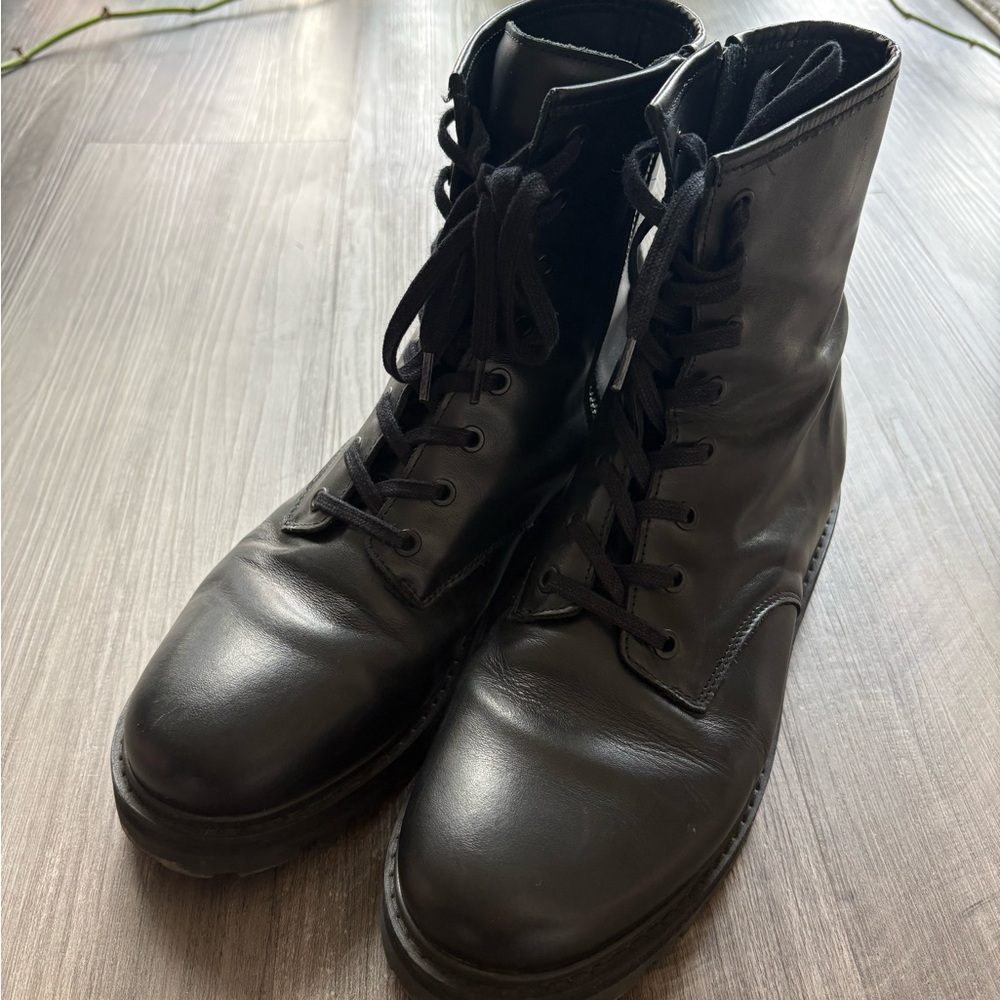 Thursday Boot Black Combat Boots size 10